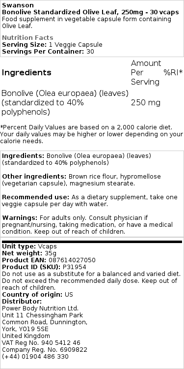 250 mg - 30 vegetabilske kapsler