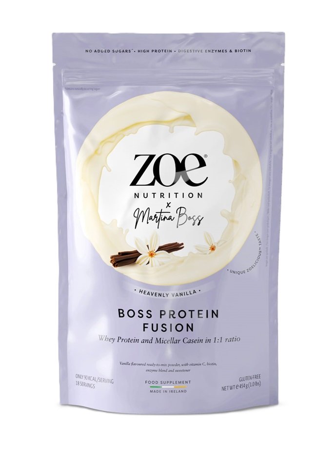 ZOE Nutrition - Boss Protein Fusion, Himelsk Vanilj, 454g | Hälsokost | Apoteka