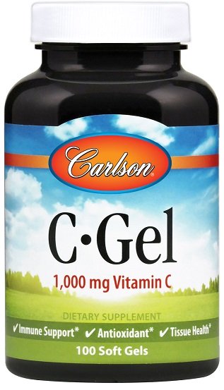 Carlson Labs - C-Gel, 1000 mg, 100 mjukkapslar | Vitaminer och mineralerHälsa och välbefinnande | Apoteka
