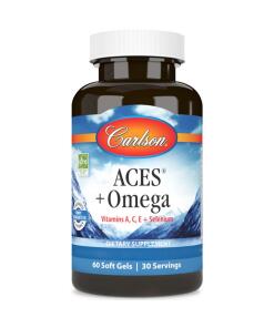 Carlson Labs ACES + Omega 60 softgels