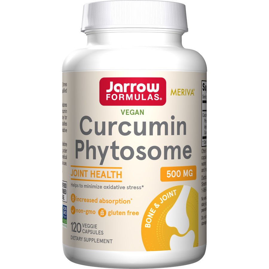 Jarrow Formulas - Curcumin Phytosome (Meriva), 500 mg - 120 vegetabiliska kapslar | Vitaminer och mineralerHälsa och välbefinnandeHälsokostStöd för ledernakummin | Apoteka