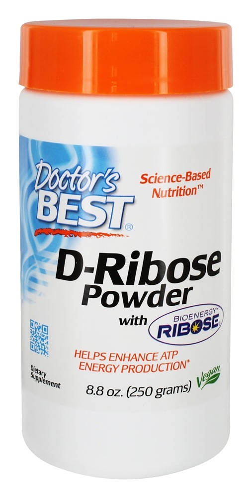 Doctors Best - D-Ribose, Pulver - 250g | Vitaminer och mineralerHälsa och välbefinnandeHälsokostVeganska produkter | Apoteka