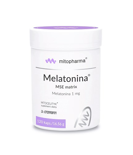 Dr. Enzmann MSE - Melatonin, 1 mg MSE-matris, 120 kapslar | Vitaminer och mineralerSömnstödMelatonin | Apoteka