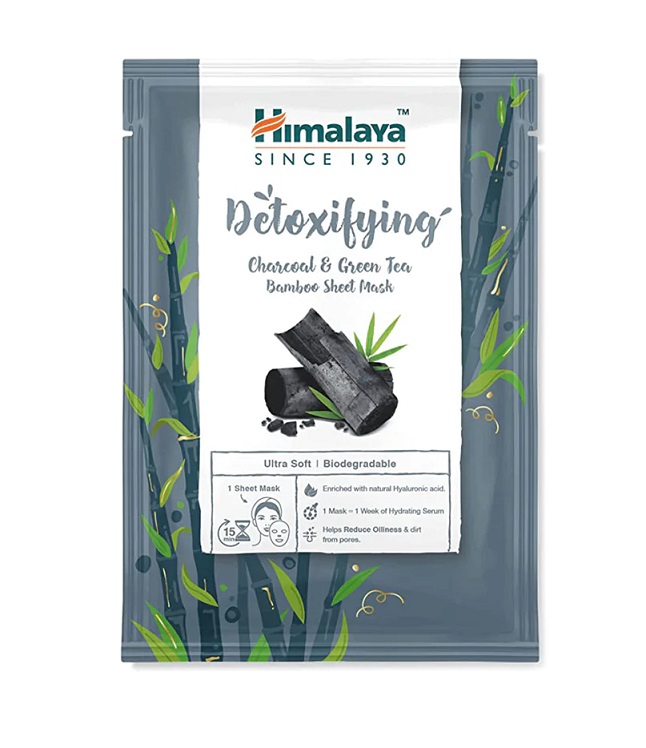 Himalaya - Avgiftande Ansiktsmask med Kol och Grönt Te, Bambusark - 30 ml | Veganska produkterHälsa och välbefinnandeHälsokostSkönhet | Apoteka
