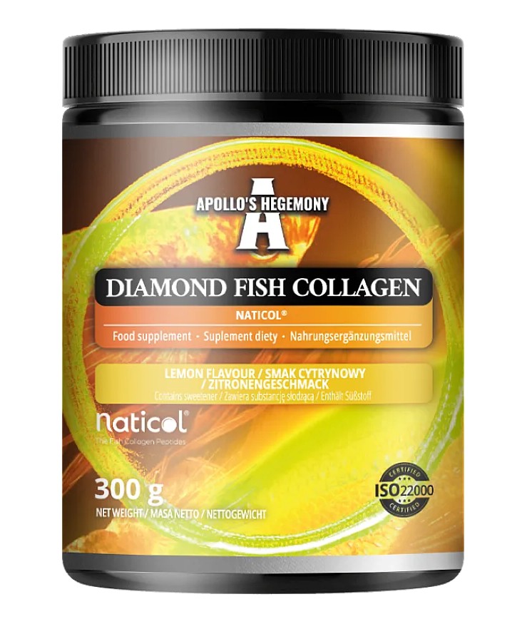 Apollos Hegemony - Diamond Fiskkollagen, Citron - 300g | HälsokostKollagen | Apoteka