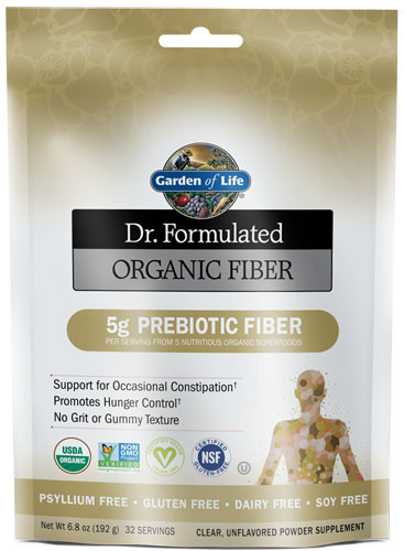 Garden of Life - Dr. Formulated Fiber, Osmaksatt - 192g