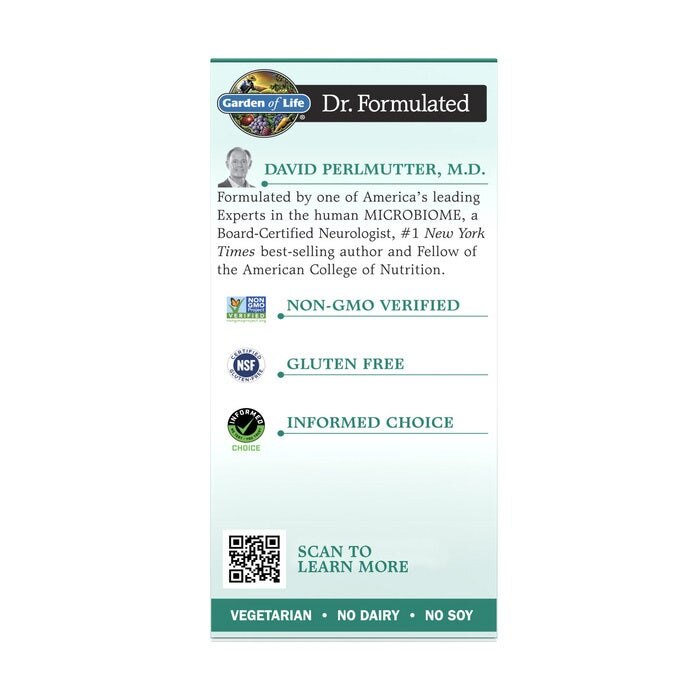 Garden of Life - Dr. Formulated Quercetin Immunförsvar, 500 mg - 30 vegetariska tabletter - Bild 4