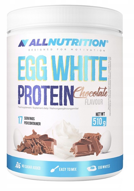 Allnutrition - Äggviteprotein, Choklad, 510g | Hälsokost | Apoteka
