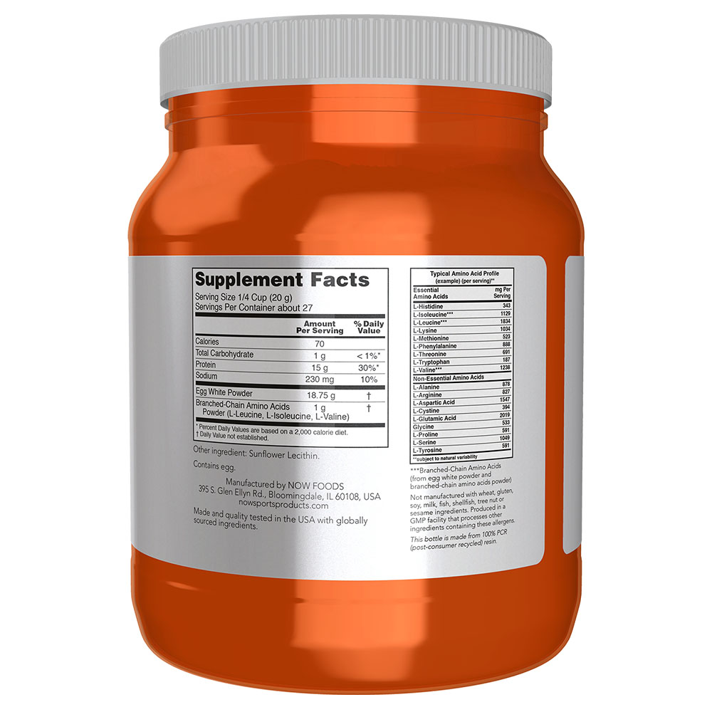 Ei Vit - Protein, Naturellt Pulver, Osmaksatt - Bild 10