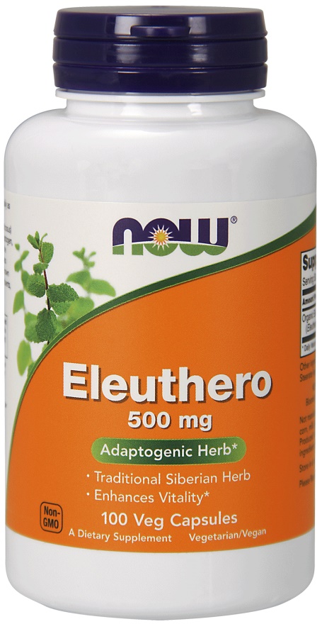 NOW Foods - Eleuthero, 500 mg, 100 vegetabiliska kapslar | Vitaminer och mineralerVeganska produkterHälsa och välbefinnandeHälsokost | Apoteka