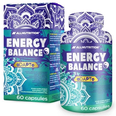 Allnutrition - Energy Balance, 60 kapslar | Veganska produkterHälsa och välbefinnandeHälsokost | Apoteka