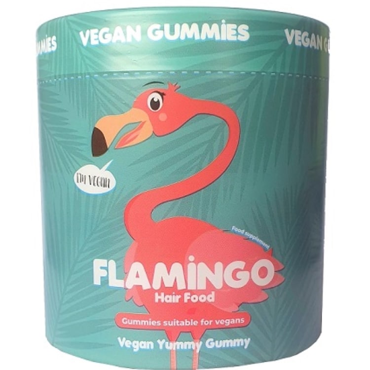 Noble Health - Flamingo Hair Food, 60 gummibjörnar | Vitaminer och mineralerHälsa och välbefinnandeKosttillskott för kvinnorHår och naglarHälsokostHårvårdGummibär | Apoteka