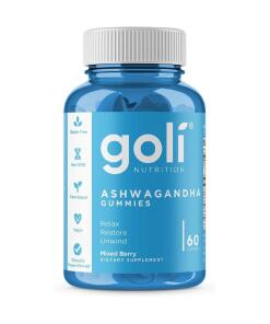 GOLI NUTRITION Ashwagandha KSM-66 Gummies (60 gummies)