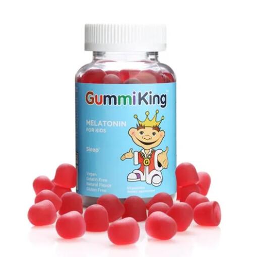 GUMMIKING Melatonin for Kids (60 gummies)