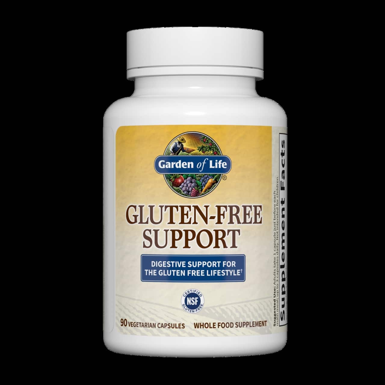 Garden of Life - Glutenfri Stöd, 90 Vegankapslar - Bild 3