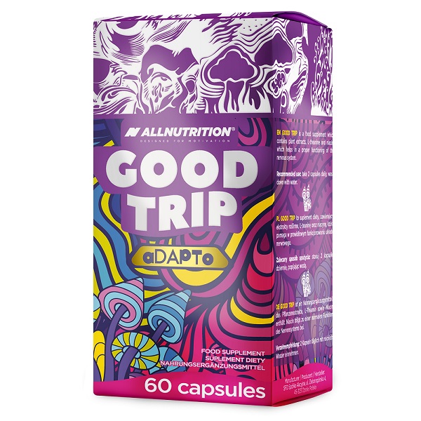 Allnutrition - Good Trip Adapto, 60 kapslar | Veganska produkterHälsa och välbefinnandeHälsokost | Apoteka