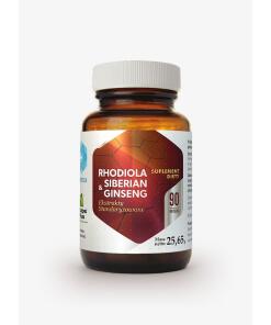 HEPATICA Rhodiola & Siberian Ginseng (90 caps)