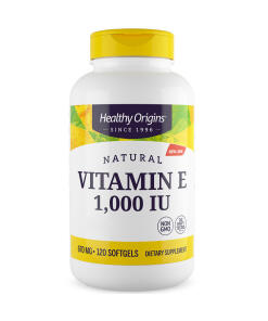 Healthy Origins Natural Vitamin E 1 000 IU 120 softgels