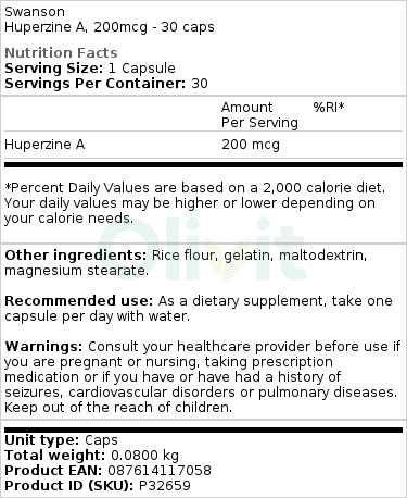 200 mcg - 30 kapsler