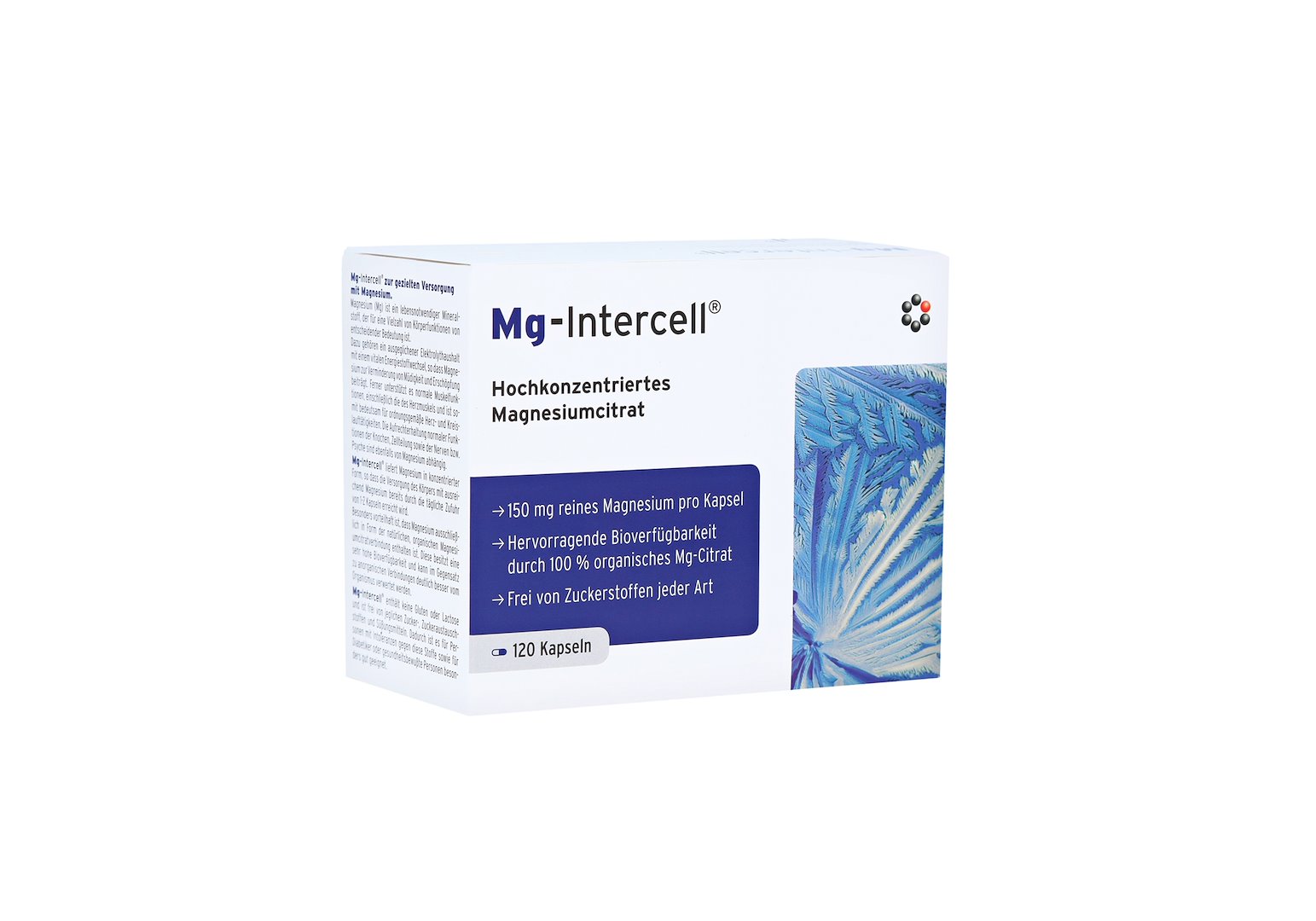 Intercell Pharma - Mg-Intercell Magnesiumcitrat, 120 kapslar | Vitaminer och mineralerVissa mineralerMagnesium | Apoteka