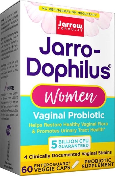 Jarrow Formulas - Jarro-Dophilus Kvinnor, 5 miljarder CFU - 60 vcaps | Vitaminer och mineralerHälsa och välbefinnandeKosttillskott för kvinnorImmunförsvaretHälsokostBørns sundhedProbiotikaNordisk vitalitet | Apoteka