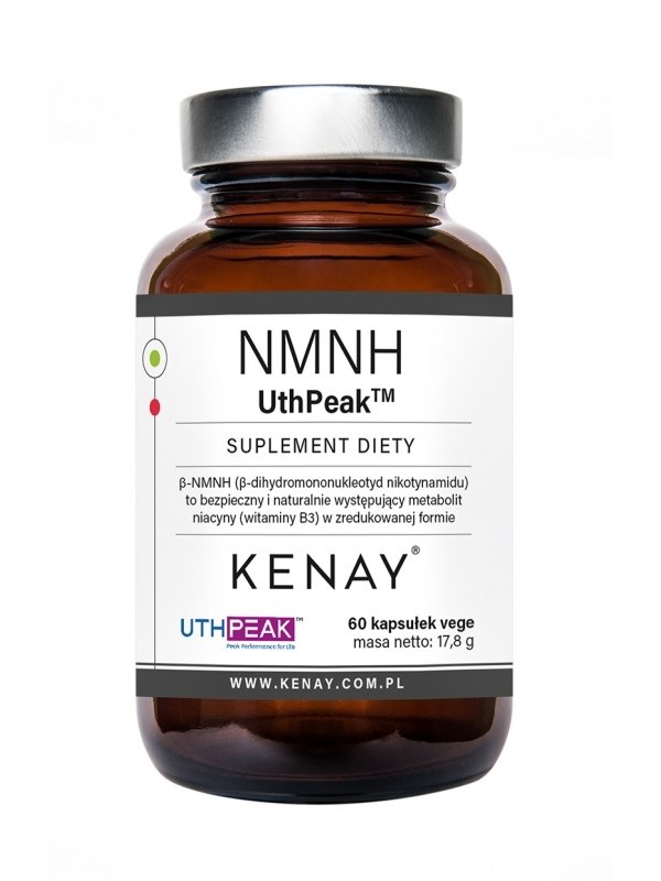 Kenay - UthPeak Nicotinamid ß-dihydromonukleotid, 60 kapslar | Vitaminer och mineralerHälsa och välbefinnandeNiacinBiohacking | Apoteka