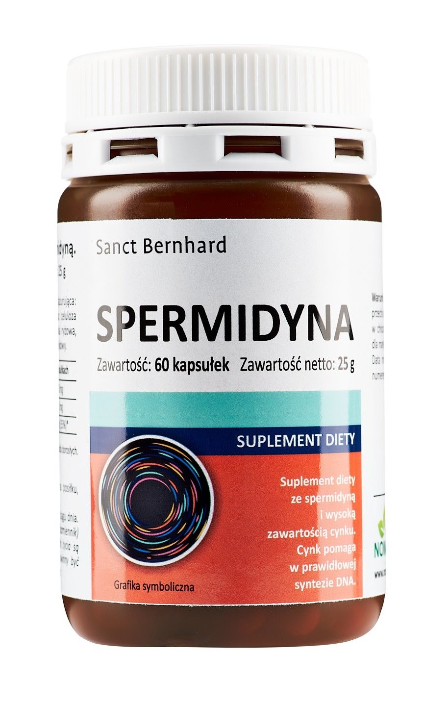 Krauterhaus Sanct Bernhard - Spermidinkapslar, 60 kapslar | Vitaminer och mineraler | Apoteka