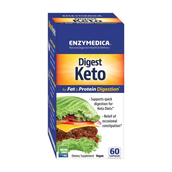Enzymedica - Keto Digest, 60 kapslar | Vitaminer och mineralerVeganska produkterHälsa och välbefinnandeHälsokostEnzymerNordisk vitalitet | Apoteka