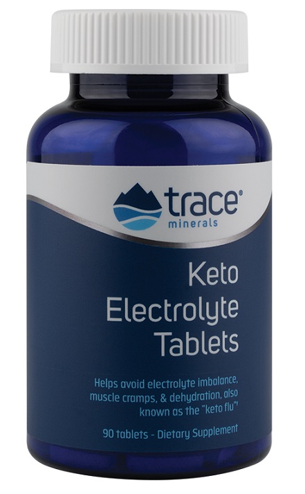Trace Minerals - Keto Elektrolyttabletter, 90 tabletter