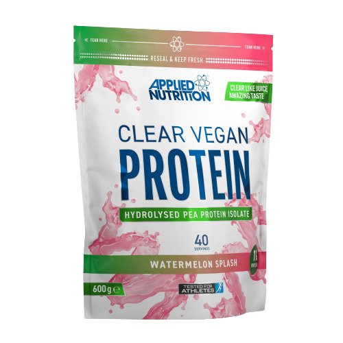 Applied Nutrition - Klar Veganskt Protein, Vattenmelon Splash, 600g | Veganska produkterHälsa och välbefinnandeHälsokostProteinerFitness och träningNordisk vitalitet | Apoteka