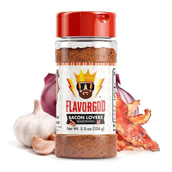 FlavorGod - Baconälskarens Krydda, 156 gram | Veganska produkterHälsokostkummin | Apoteka