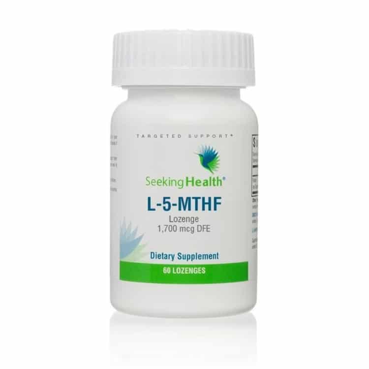 Seeking Health - L-5-MTHF, 1700 mcg DFE, 60 sugtabletter | Vitaminer och mineralerHälsa och välbefinnandeHälsokostSpeciell formel | Apoteka