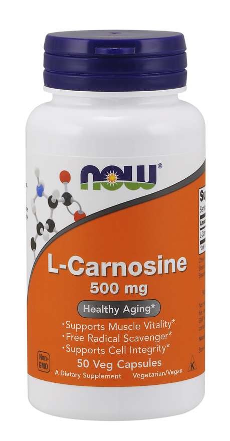 NOW - L-Carnosine, 500 mg | Vitaminer och mineralerHälsa och välbefinnandeKosttillskott för kvinnor | Apoteka