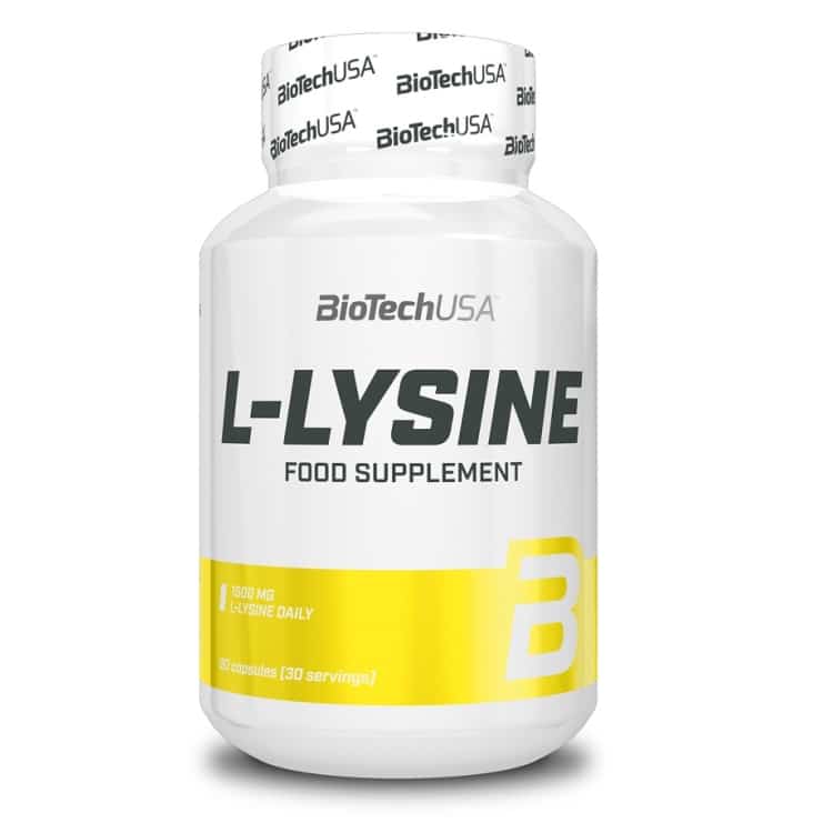 BioTechUSA - L-Lysin, 90 kapslar | Vitaminer och mineralerAminosyror och BCAAEnskilda aminosyrorFitness & Träning | Apoteka