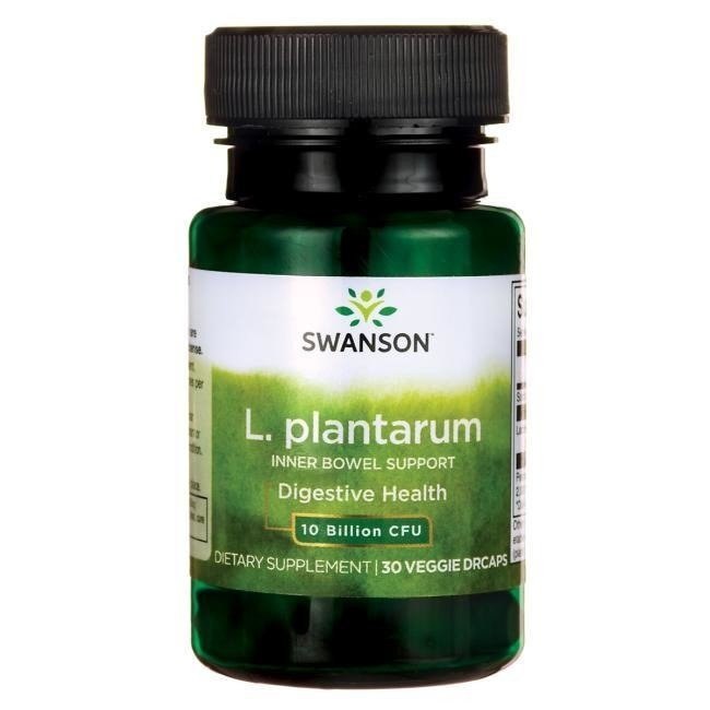 Swanson - L. Plantarum Inre Tarmstöd, 30 vegetabiliska kapslar | Vitaminer och mineralerHälsa och välbefinnandeHälsokostMatsmältningshälsaProbiotika | Apoteka