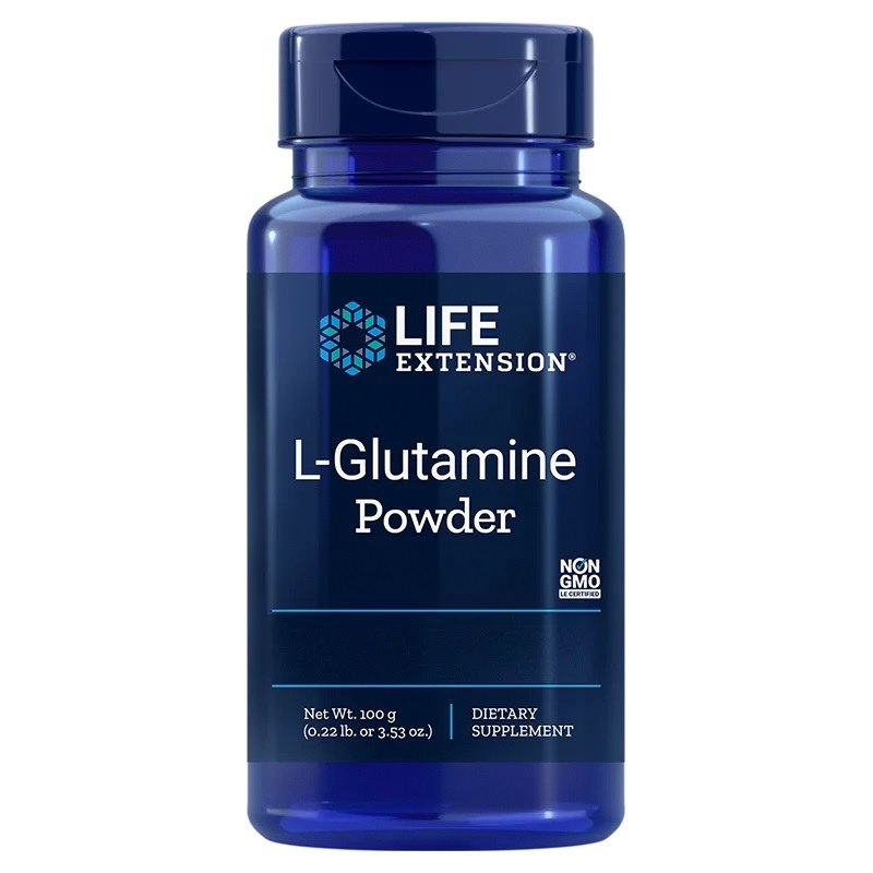 Life Extension - L-Glutaminpulver, 150 g | Vitaminer och mineralerAminosyror och BCAAFitness och träningGlutamin | Apoteka