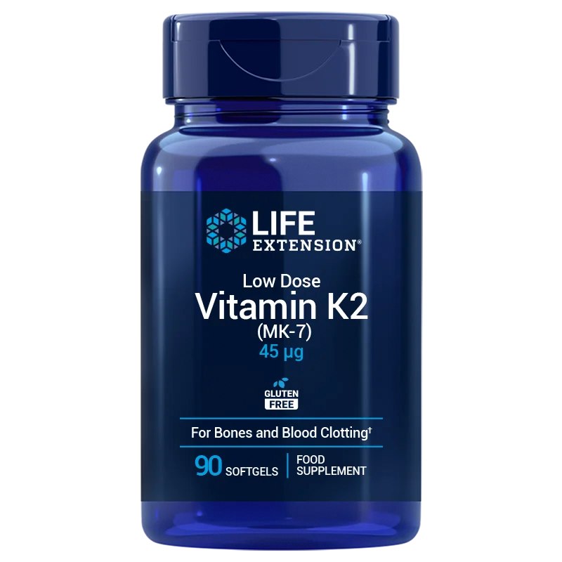 Life Extension - Vitamin K2, låg dos | Vitaminer och mineralerVissa vitaminerHälsokost | Apoteka