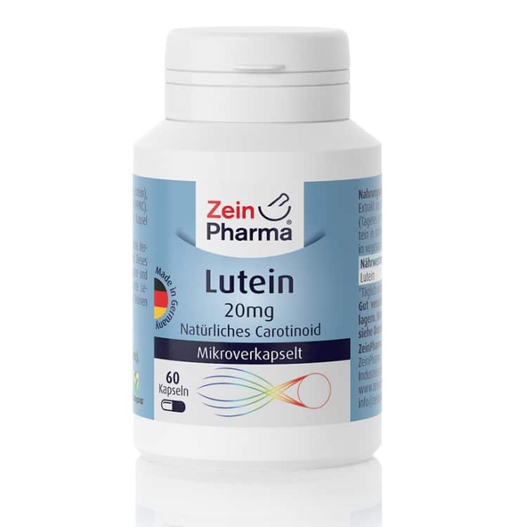 Zein Pharma - Lutein, 20 mg, 60 kapslar | Vitaminer och mineralerHälsa och välbefinnandeÖgonhälsaHälsokostLutein | Apoteka