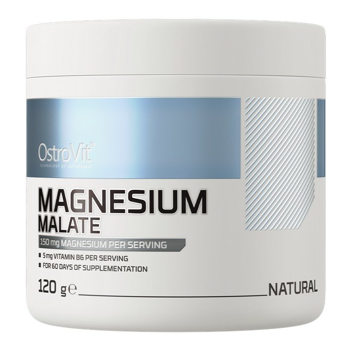 OstroVit - Magnesiummalat, Naturlig - 120g | Vitaminer och mineralerHälsokostMagnesium | Apoteka