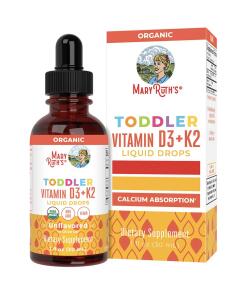 MaryRuth's Toddler Vitamin D3+K2 Drops Unflavored 30ml