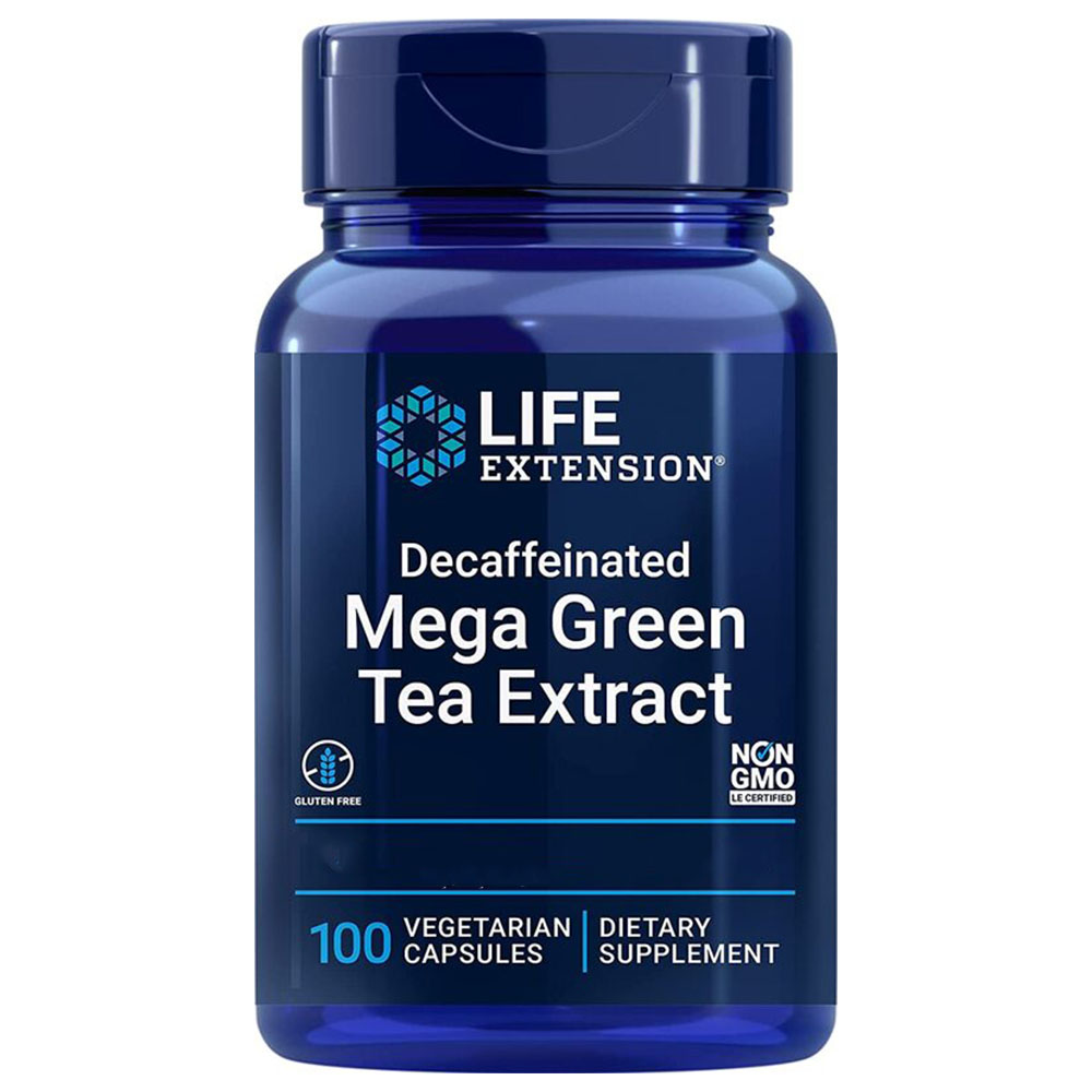 Life Extension - Mega Green Tea Extract, 100 kapslar - Bild 4
