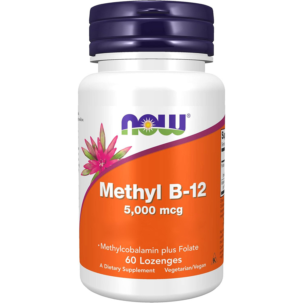 NOW - Metyl B12, 5000 mcg sugtabletter - Bild 4