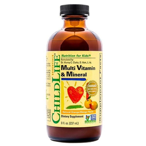 ChildLife - Multivitamin & Mineral, Naturlig Apelsin/Mango, 237 ml - Bild 4