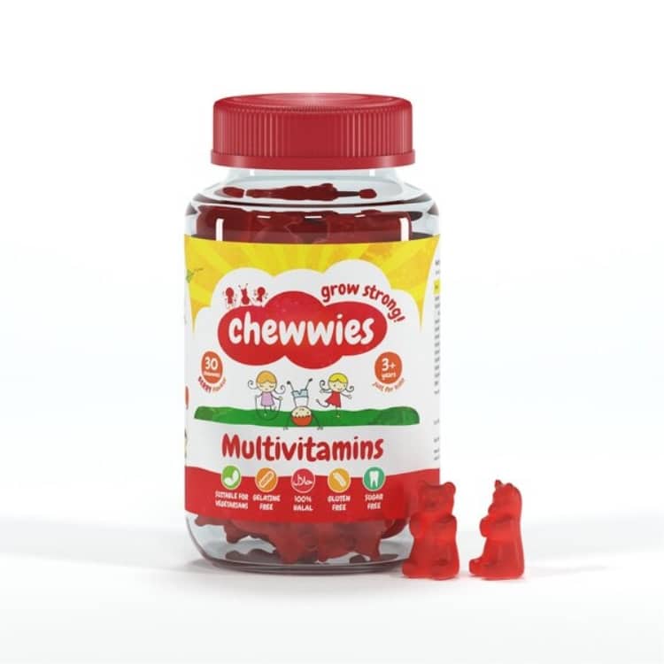 Chewwies - Multivitaminer, bärsmak, 30 tuggtabletter | Vitaminer och mineralerHälsa och välbefinnandeMultivitaminer | Apoteka
