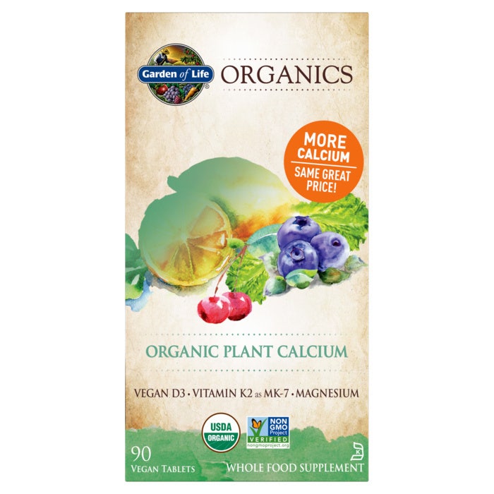 Garden of Life - Mykind Organics Växtbaserat Kalcium, 90 veganska tabletter | Vitaminer och mineralerVeganska produkterHälsokost | Apoteka