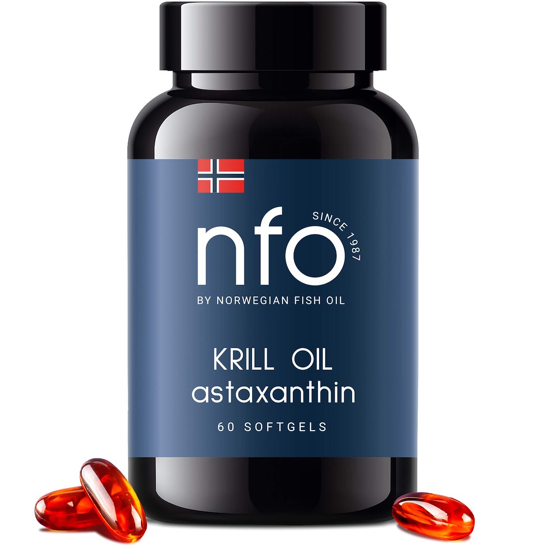 NFO - Krillolja med Astaxantin, 60 kapslar | Vitaminer och mineralerOmegas - EFA - CLA - oljorOmega och fiskoljaKrilloljaAstaxantin | Apoteka