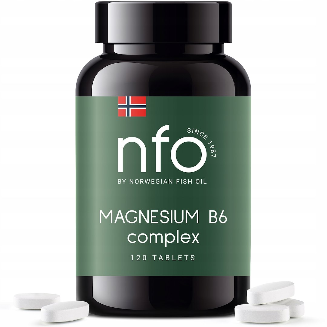 NFO - Magnesium B6, 120 tabletter | Vitaminer och mineralerMagnesium | Apoteka