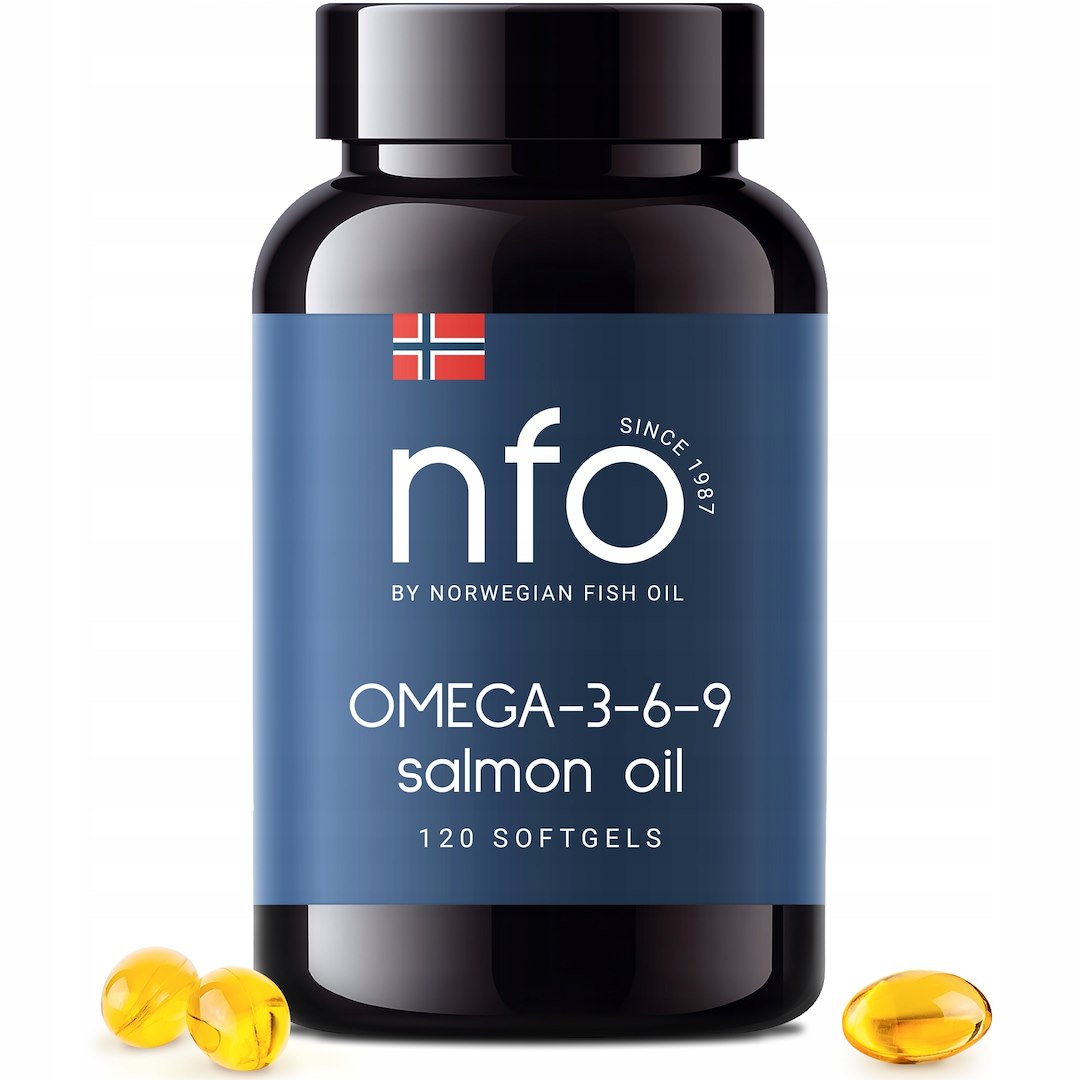 NFO - Omega-3-6-9 Laxolja, 120 kapslar | Vitaminer och mineraler | Apoteka