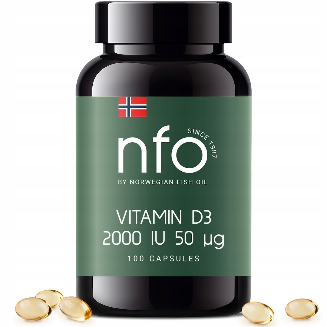NFO - Vitamin D3 2000 IE, 100 kapslar | Vitaminer och mineralerVissa vitaminer | Apoteka
