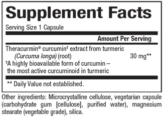 Natural Factors - Theracurmin, 30 mg, 60 kapslar - Bild 5